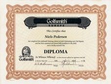 Golfsmith diploma